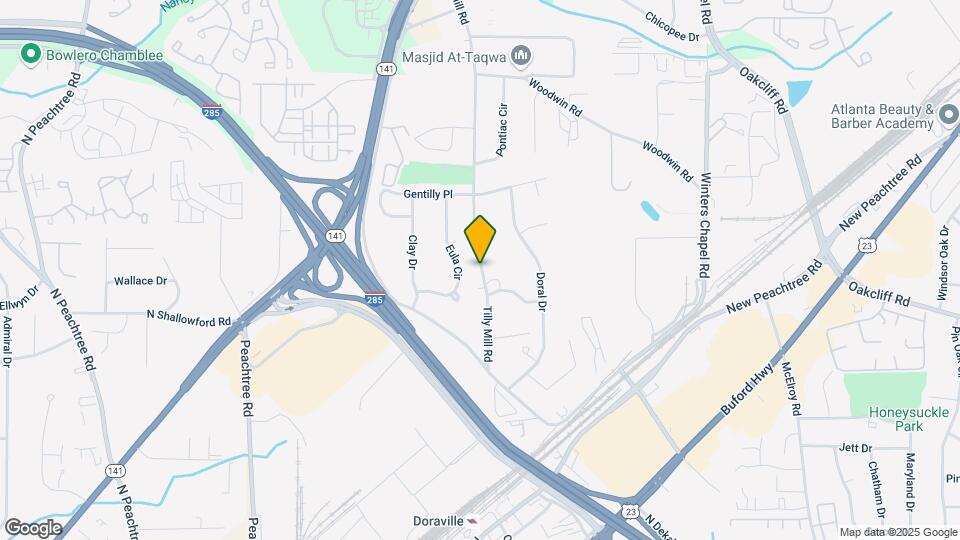 4046 Tilly Mill Rd Map and Location Details