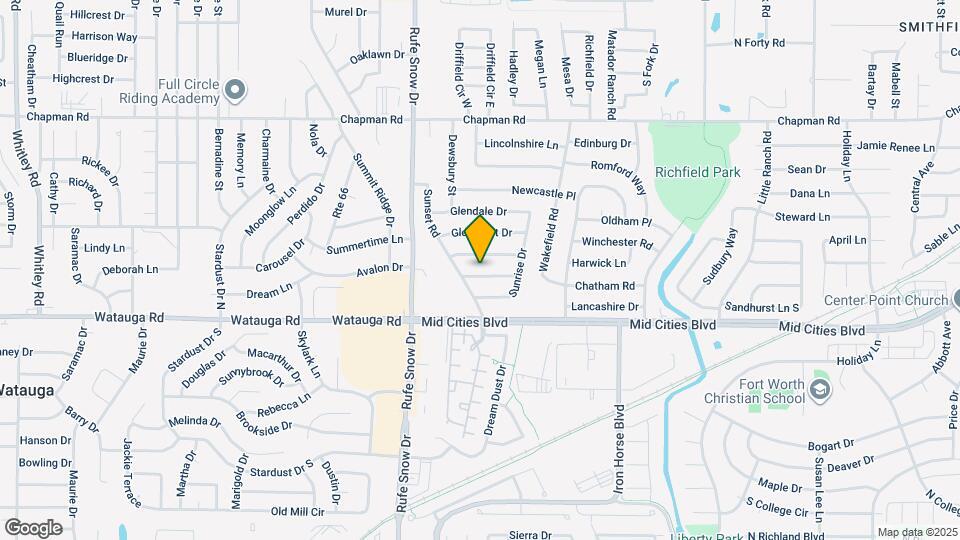 6813 Arborbrook Dr Map and Location Details