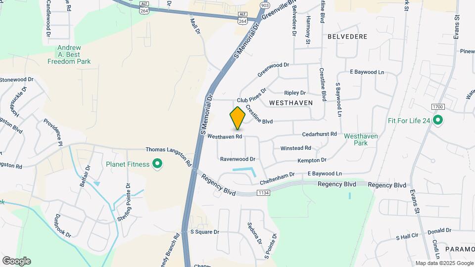 201 Westhaven Rd Map and Location Details