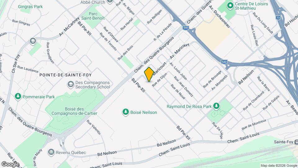 3455 Maricourt Av Map and Location Details