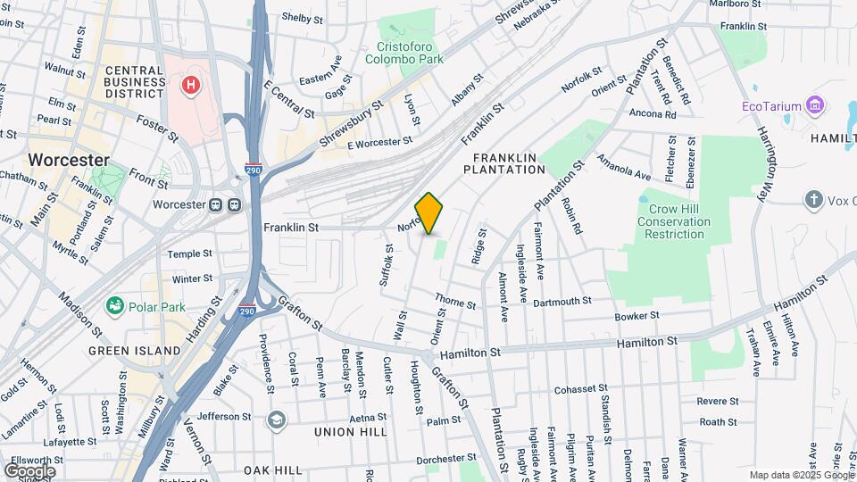 66 Wall St, Unit 2 in Worcester, MA