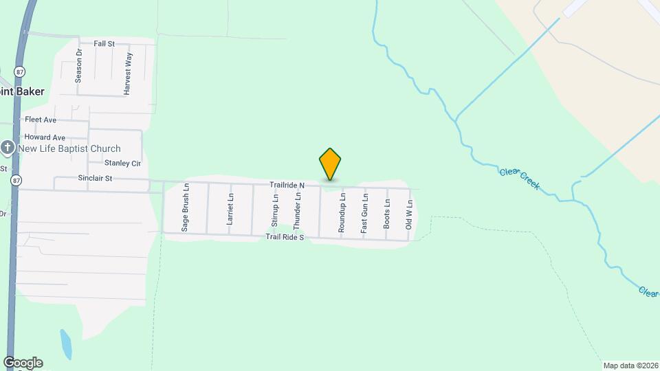 6874 Trailride N Map and Location Details