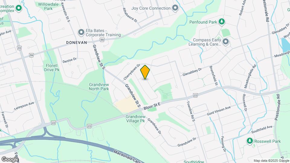 556 Capilano Crescent Map and Location Details