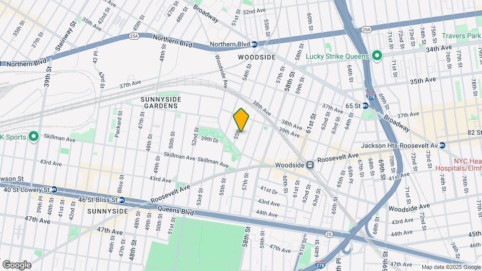 39-39 55th St Map and Location Details