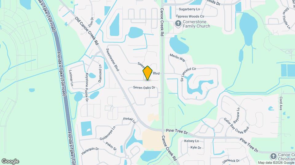 2442 Sweetwater Blvd Map and Location Details
