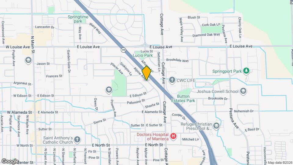 683 Alpine Ave Map and Location Details