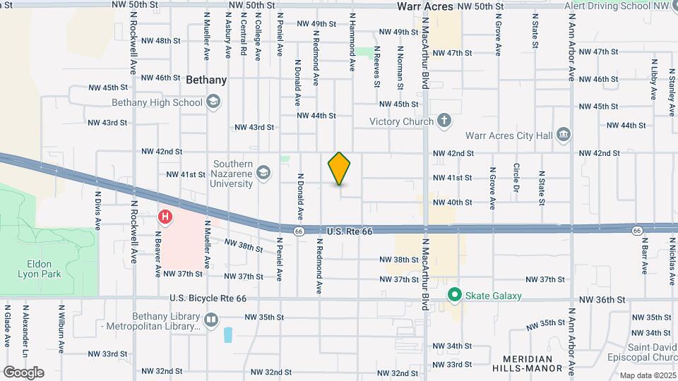4105 N Wheeler Ave Map and Location Details