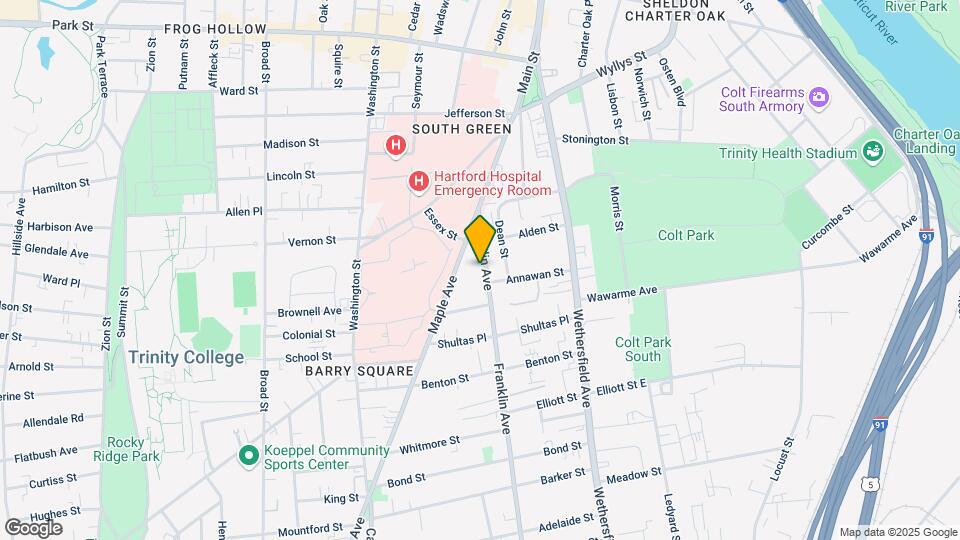 57 Franklin Ave Mapa y Detalles de la Ubicación