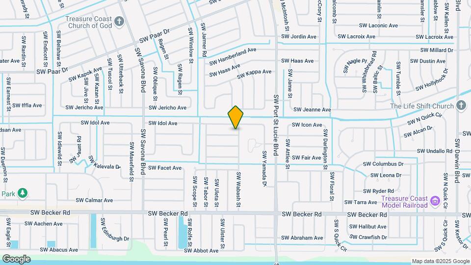901 SW Haleyberry Ave Map and Location Details