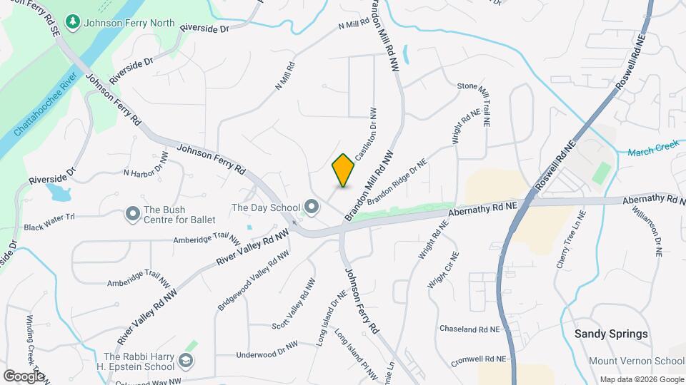 6651 Castleton Dr NW Map and Location Details