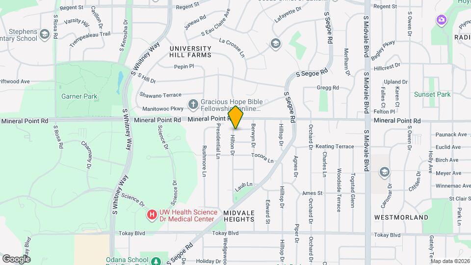 4921 Ascot Ln, Unit #5 Map and Location Details