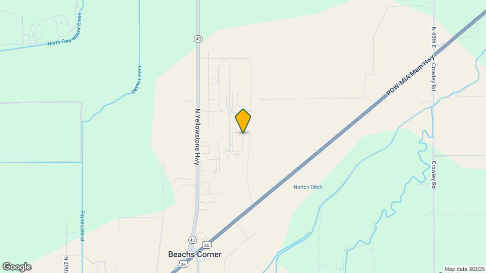 5844 Wildrose Ave Map and Location Details