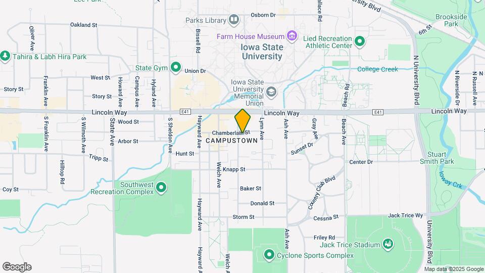 Campustown | Student Apartments Map and Location Details