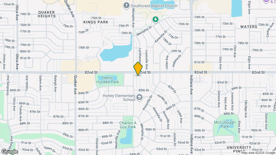 8206 Lynnhaven Ave Map and Location Details