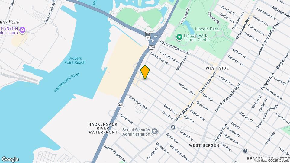 398 Ege Ave Map and Location Details