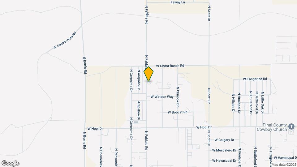 10981 N Faldale Rd Map and Location Details