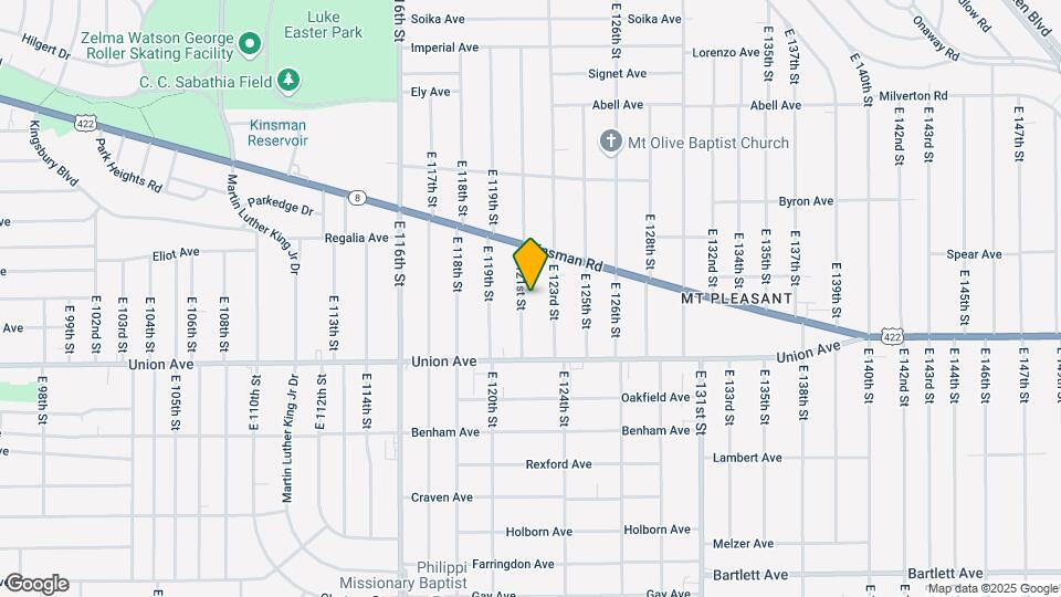 3427 E 121st St Map and Location Details