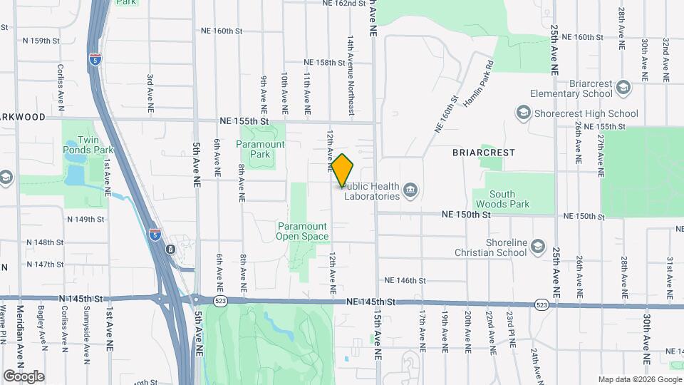 15034 12th Ave NE Map and Location Details