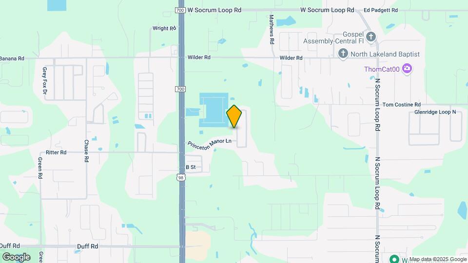 8021 Princeton Manor Cir Map and Location Details