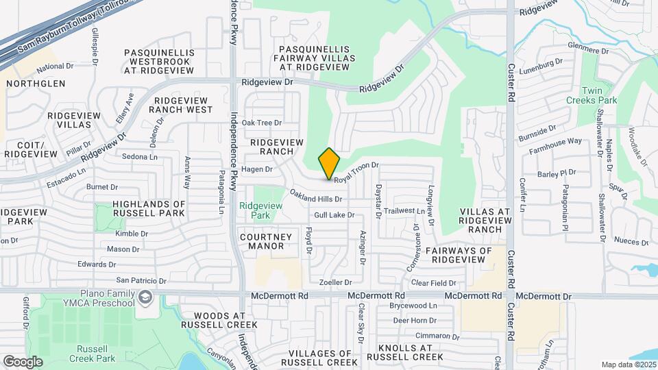 2716 Royal Troon Dr Map and Location Details