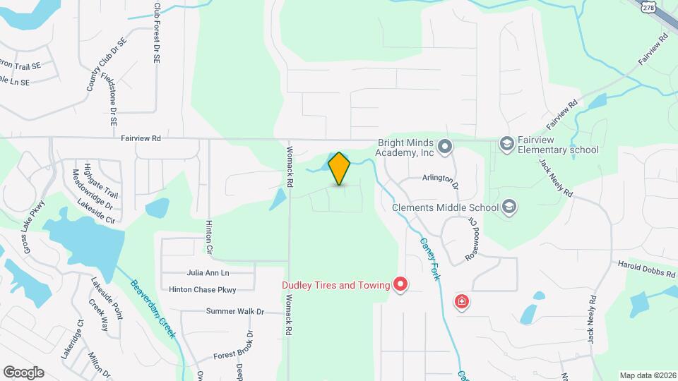 110 Trevers Lake Dr Map and Location Details