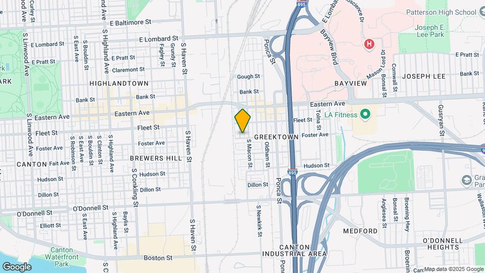 645 S Lehigh St Map and Location Details