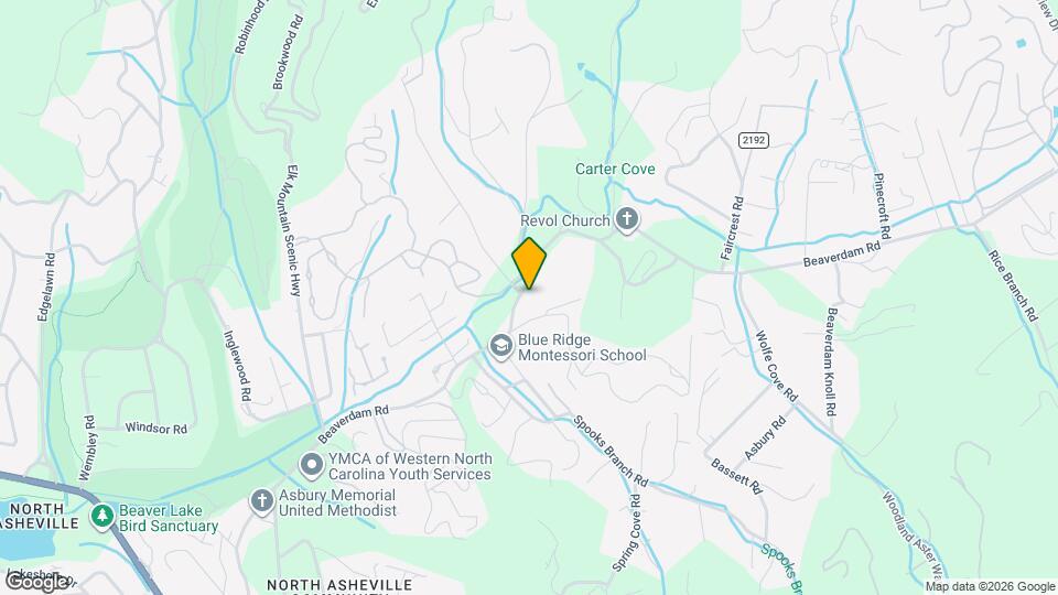 321 Beaverdam Rd Map and Location Details