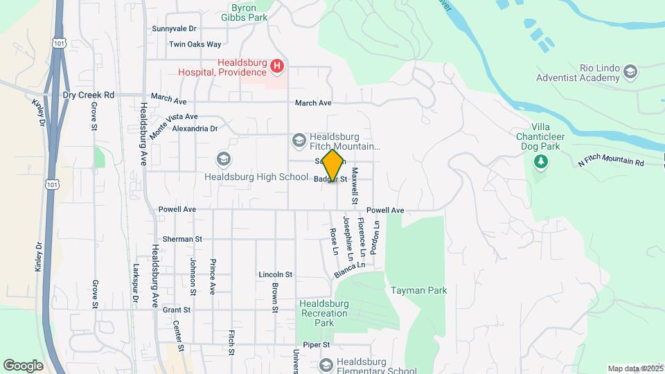 931 Harold Ln Map and Location Details