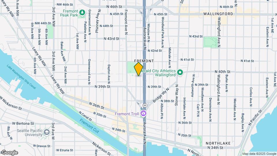 3930 Linden Ave Map and Location Details