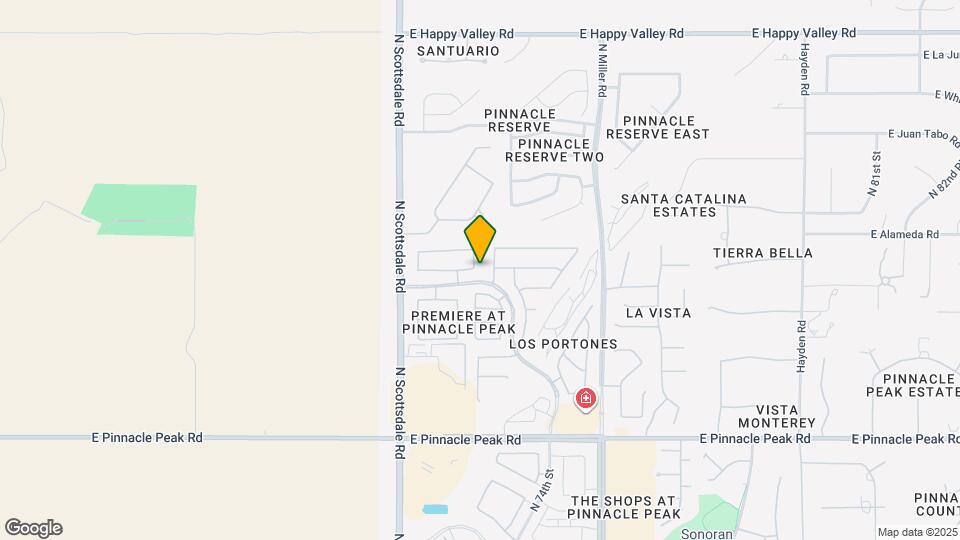 24031 N 73rd Pl Map and Location Details