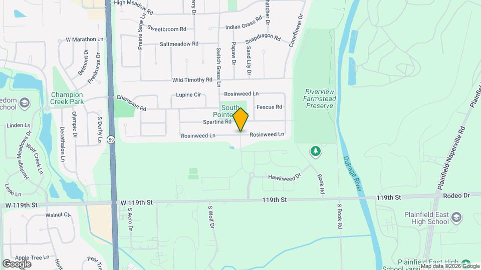 5955 Hawkweed Dr Map and Location Details