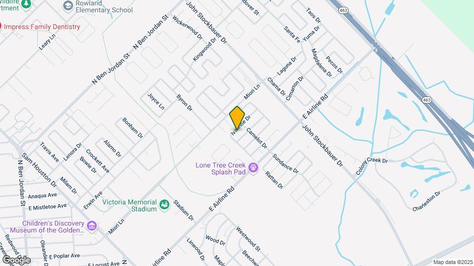 418 Ivanhoe Dr Map and Location Details