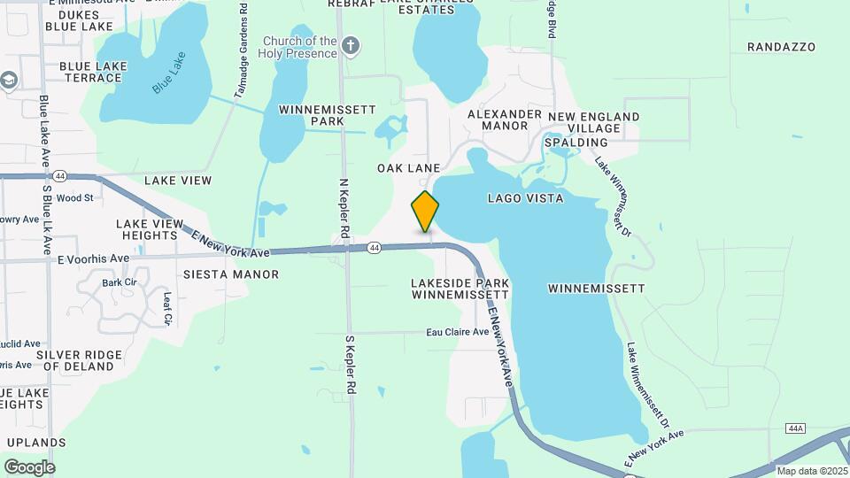 101 Lake Winnemissett Dr Map and Location Details