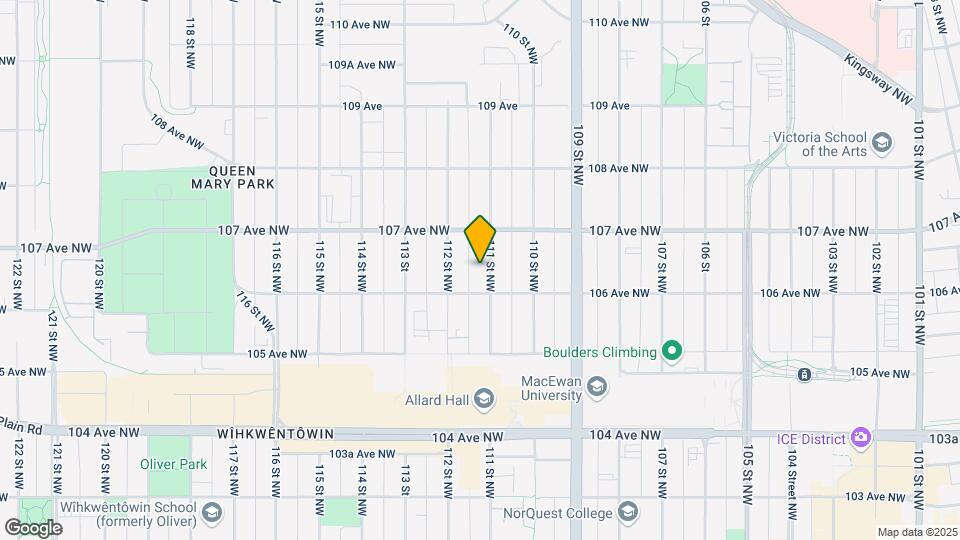 10622 111th St NW Map and Location Details