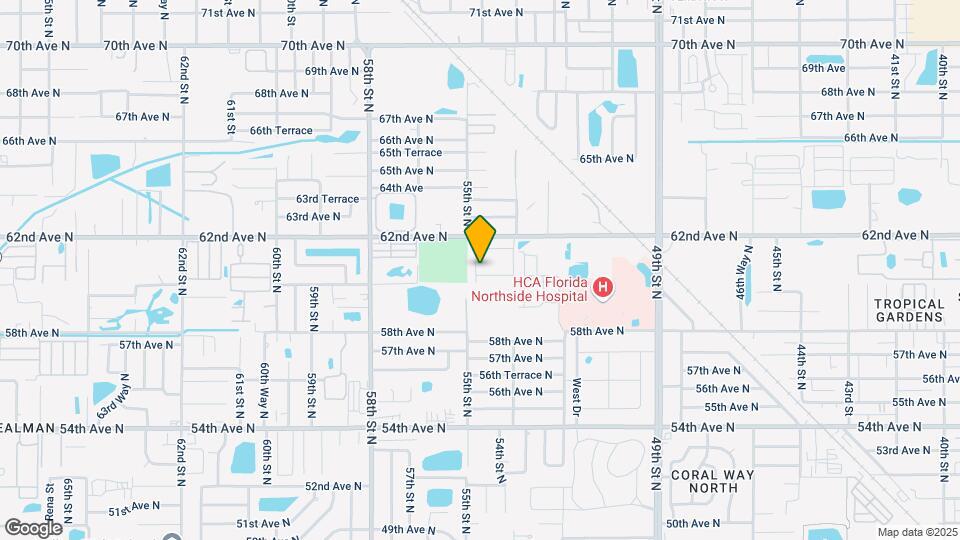 5355 60th Ave N Map and Location Details