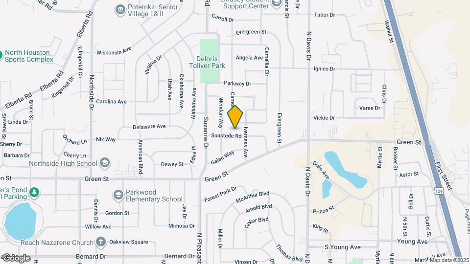 206 Sunstede Rd Mapa y Detalles de la Ubicación