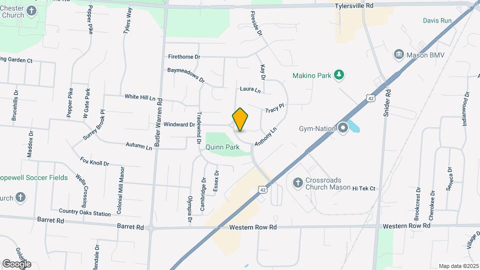 1294 Anthony Ln Map and Location Details