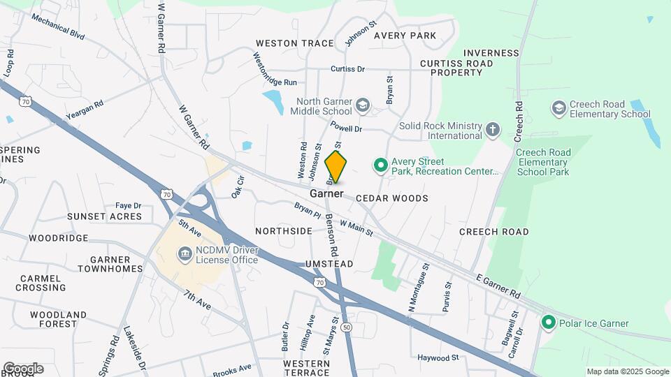 820 W Garner Rd Mapa y Detalles de la Ubicación