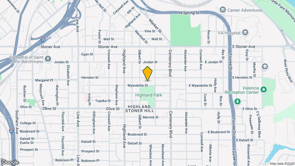 330 Wyandotte St Map and Location Details