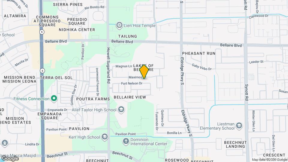 13830 Fort Nelson Dr Map and Location Details