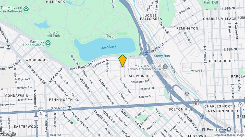 2505 Brookfield Ave Mapa y Detalles de la Ubicación