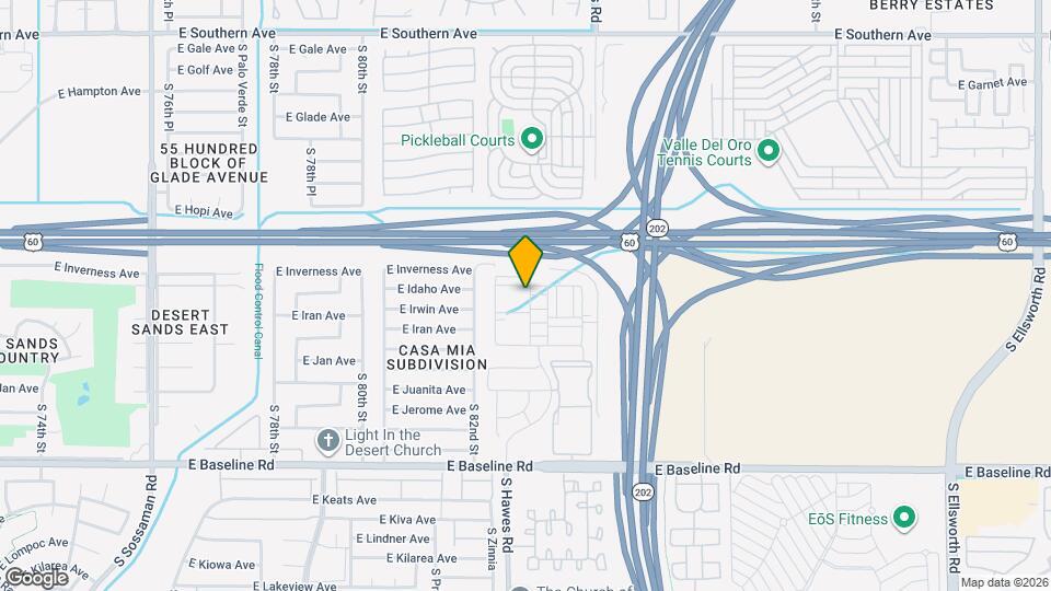 1648 S 82nd Way Map and Location Details