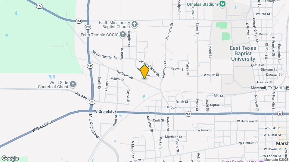 2207 Harleton Rd Mapa y Detalles de la Ubicación