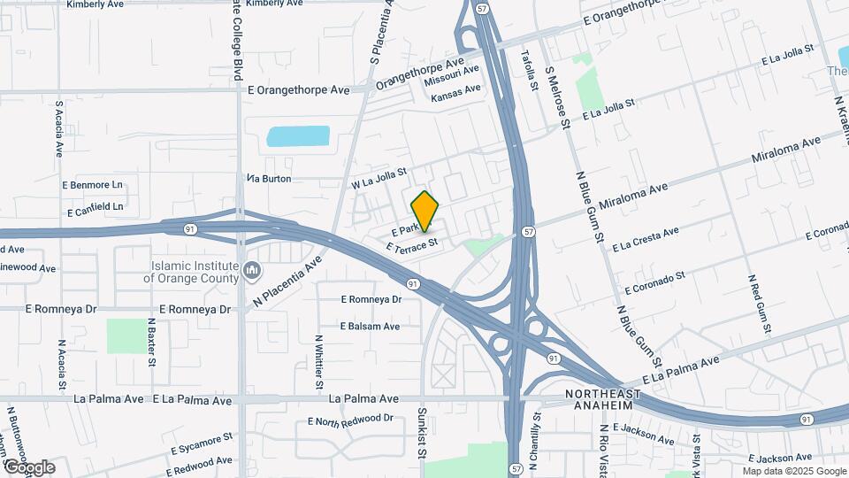 2539 E Terrace St Map and Location Details