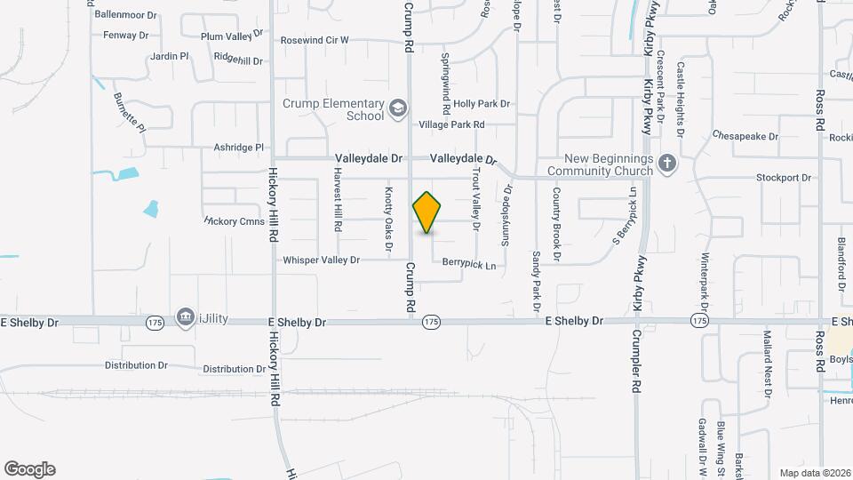 4571 Blue Willow Rd Mapa y Detalles de la Ubicación