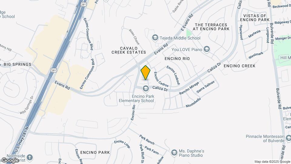 2823 Encino Forest Map and Location Details