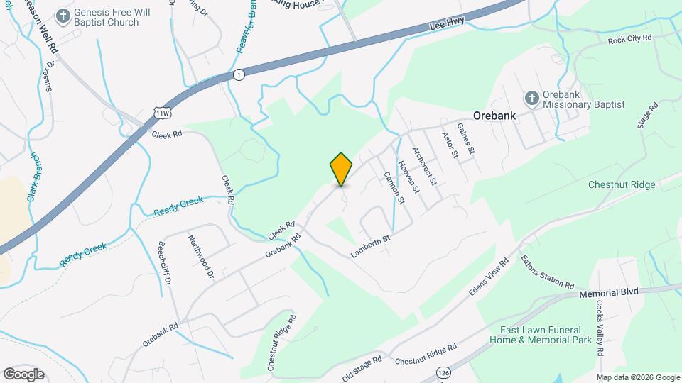 5635 Orebank Rd Mapa y Detalles de la Ubicación