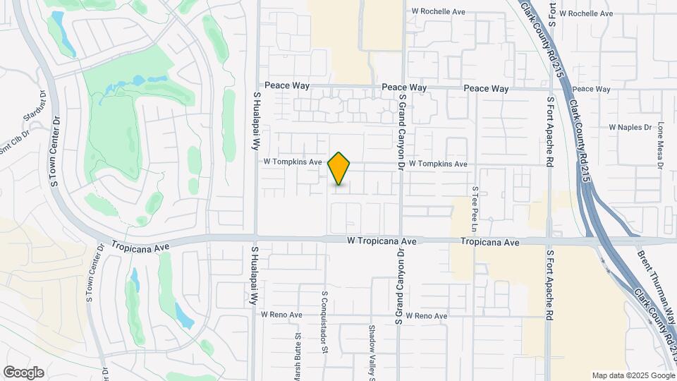 9964 Canyon Peak Dr Map and Location Details