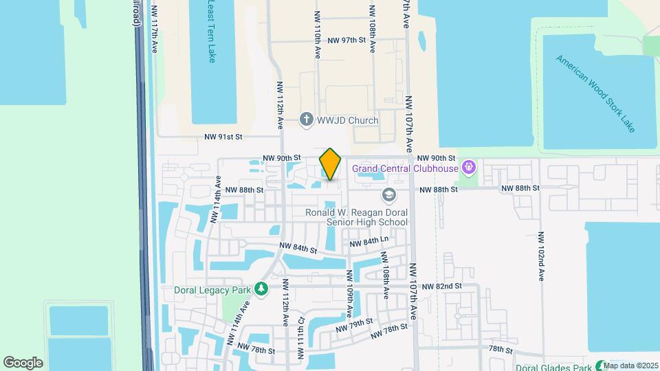 8803 NW 109th Pl Map and Location Details