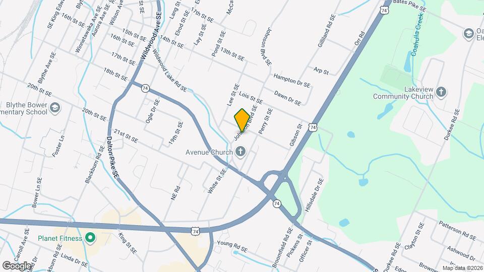 1615 Johnson Map and Location Details